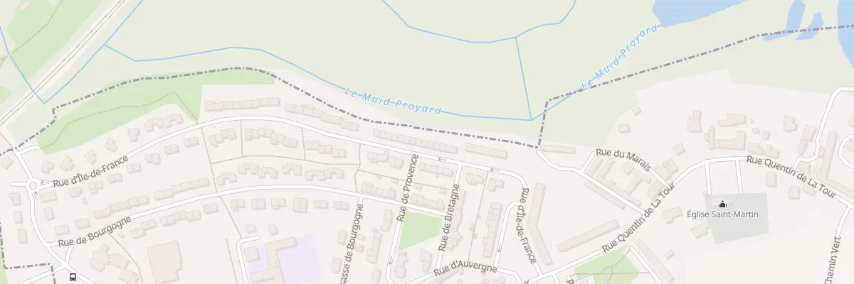 Plan du 224 Rue d’Ile de France à Harly