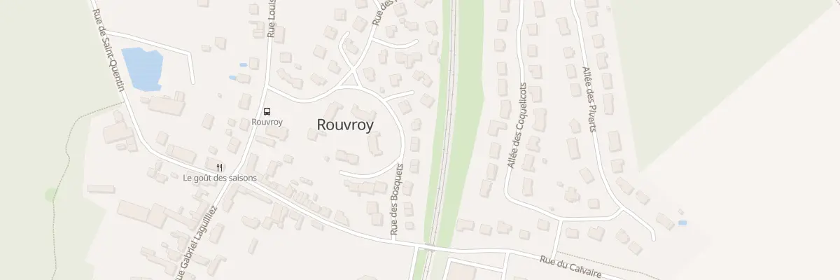 Plan du 13 Rue des Bosquets à Rouvroy