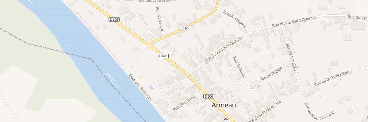 Plan du 22 Rue de l’Ile de France à Armeau