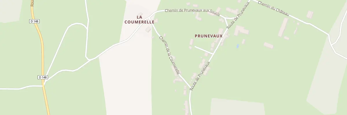 Plan du 1 Che de la Coumerelle à Nolay