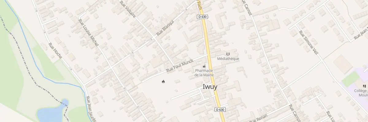 Plan du 4 Rue Paul Munck à Iwuy