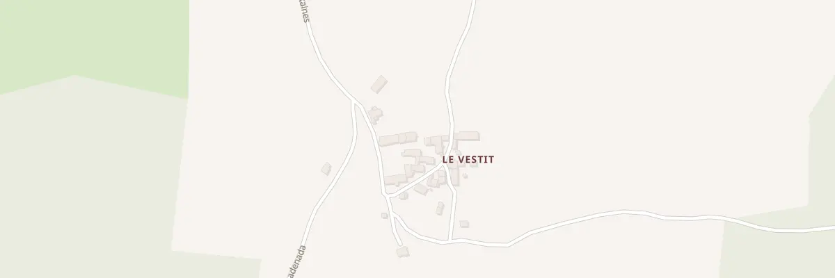 Plan du 5117 Le Vestit à Rimeize