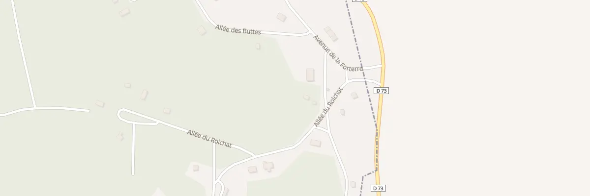 Plan du 4 All du Roichat à Thury