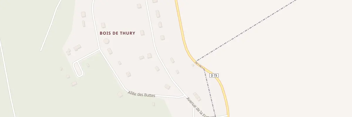 Plan du 11 Av de la Forterre à Thury