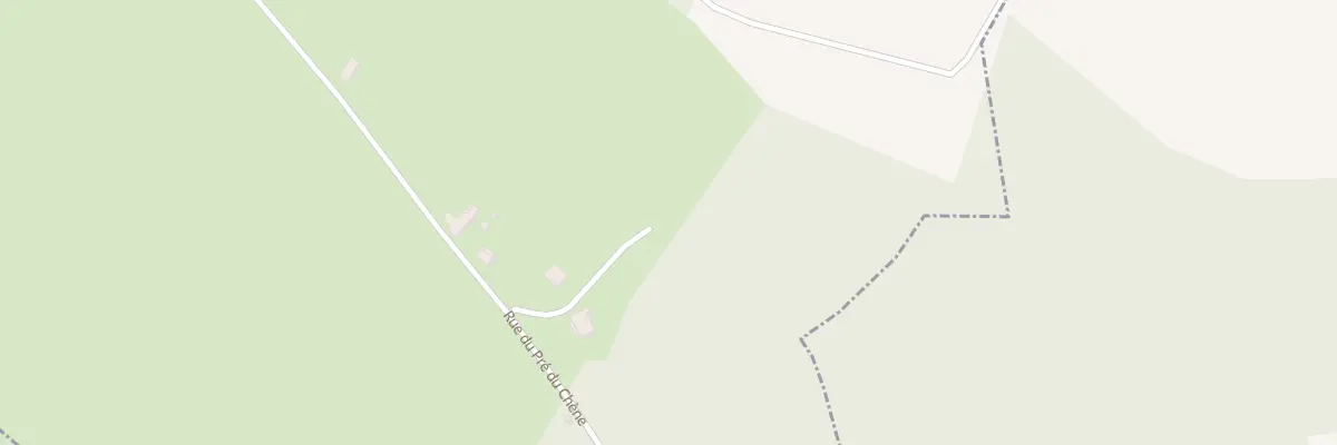 Plan du 38 Rue du Pré du Chène à Hondevilliers