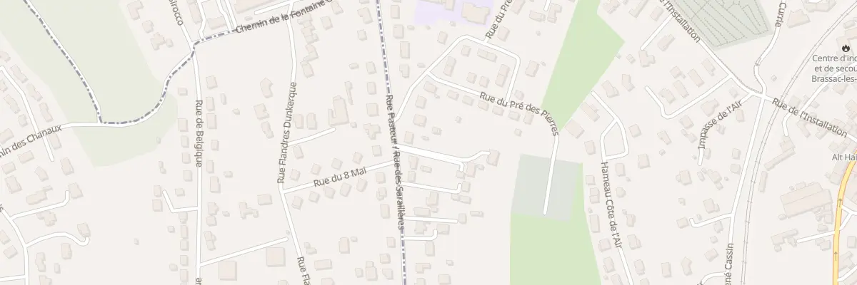 Plan du 15 Rue des Saraillères à Brassac-les-Mines