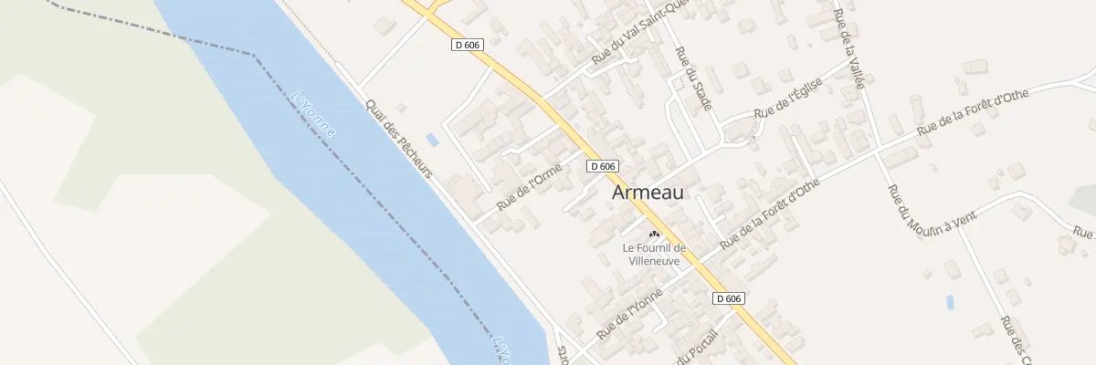 Plan du 6 Rue de l’Orme à Armeau