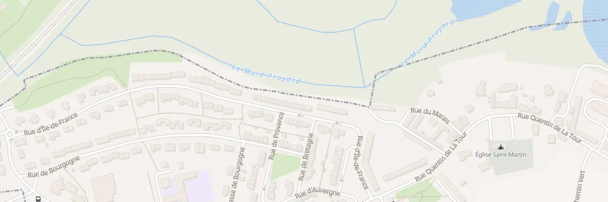 Plan du 204 Rue d’Ile de France à Harly