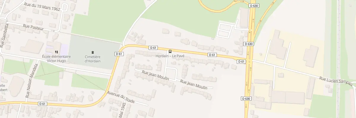 Plan du 85 Rue de l’Egalité à Hordain