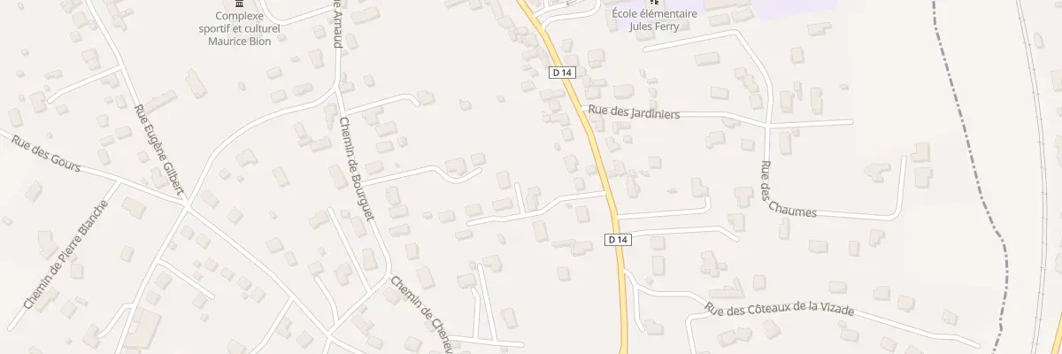 Plan du 72 Rue Jules Ferry à Sainte-Florine