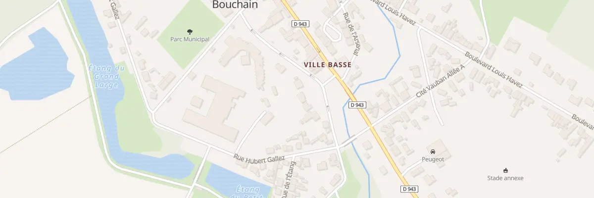 Plan du 200 Rue Anthenor Cauchy à Bouchain