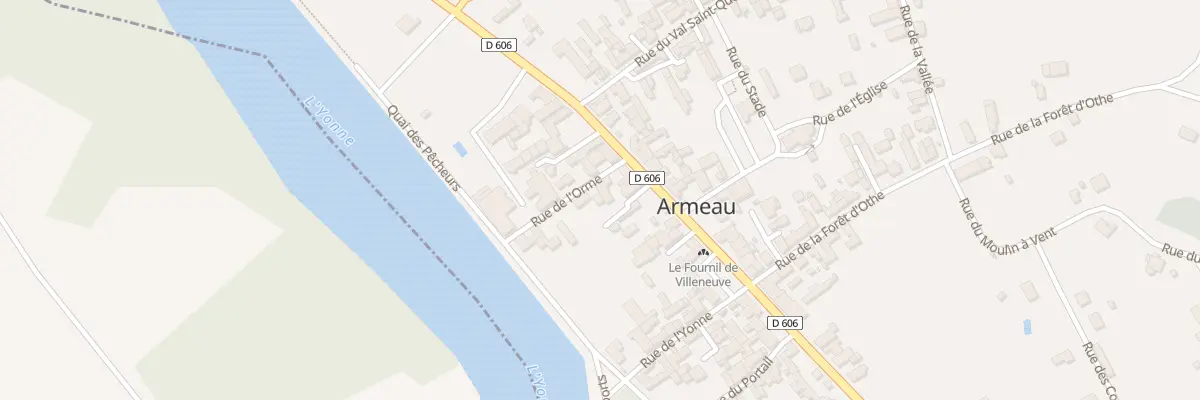 Plan du 6A Rue de l’Orme à Armeau