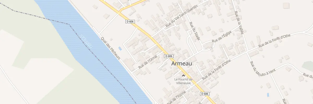 Plan du 9 Rue de l’Orme à Armeau