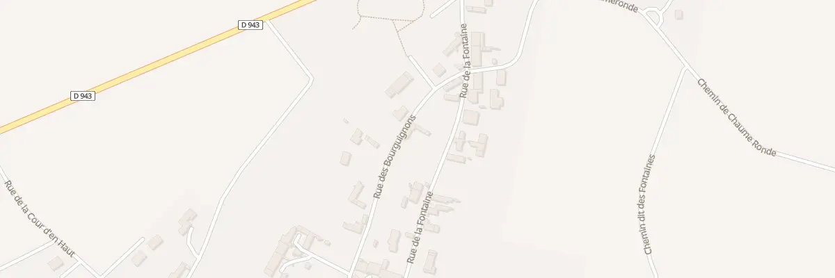 Plan du 1 Rue des Bourguignons à Béon