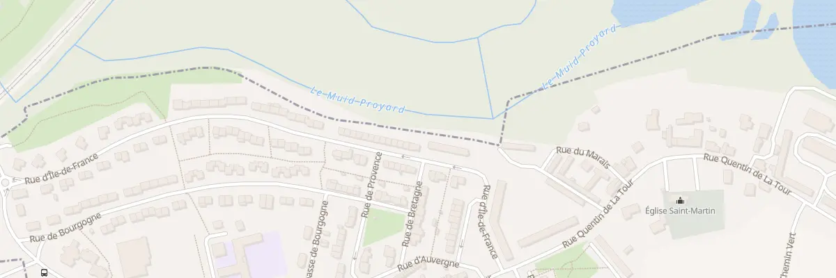 Plan du 198 Rue d’Ile de France à Harly