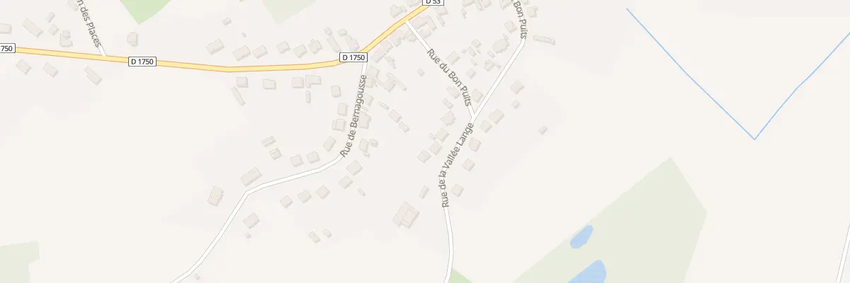 Plan du 6 Rue de la Vallee Lange à Barisis-aux-Bois