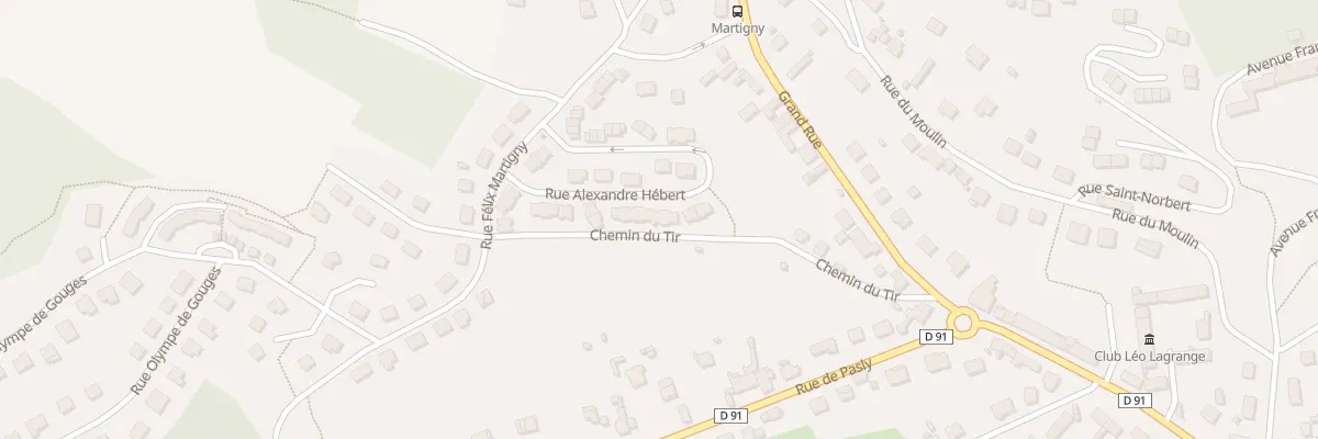 Plan du 25 Rue Alexandre Hébert à Cuffies