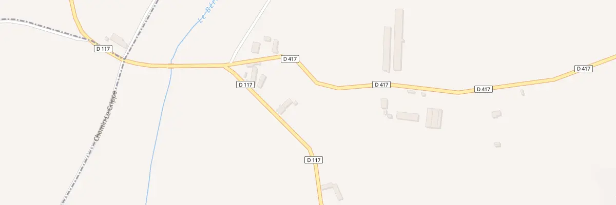 Plan du 40 Rte des Marais à Serbannes