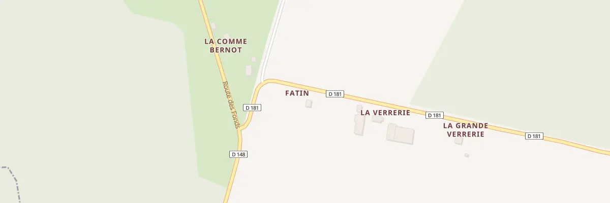 Plan du 6 Rte de la Verrerie à Nolay