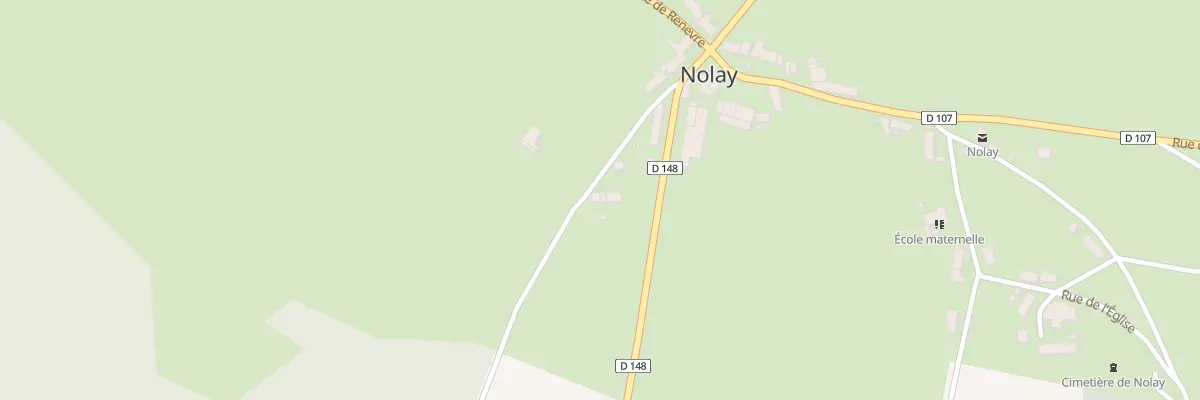 Plan du 108 Le Bourg à Nolay