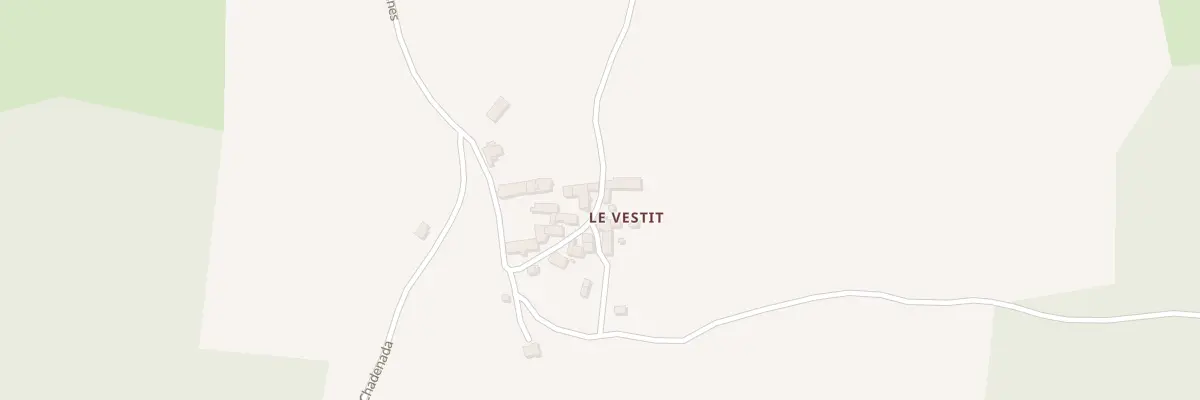 Plan du 5109 Le Vestit à Rimeize