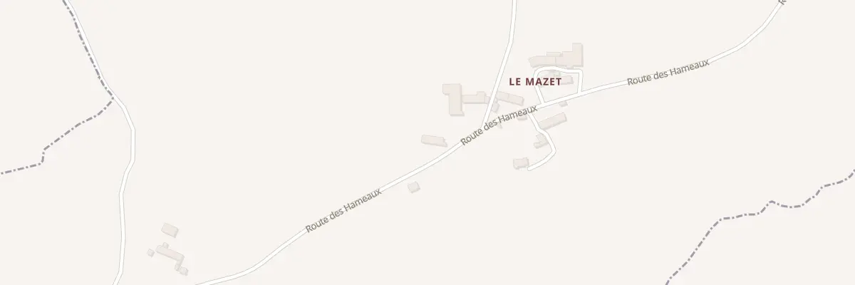 Plan du 5018 Mazet à Julianges