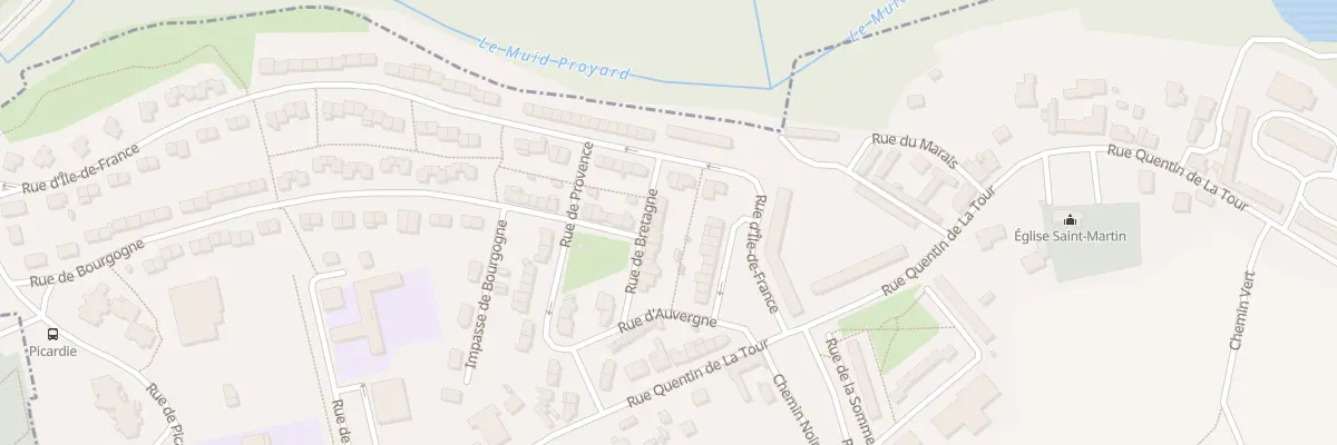 Plan du 76 Rue de Bretagne à Harly