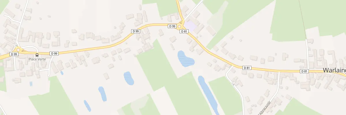 Plan du 827 Rue Grande à Warlaing