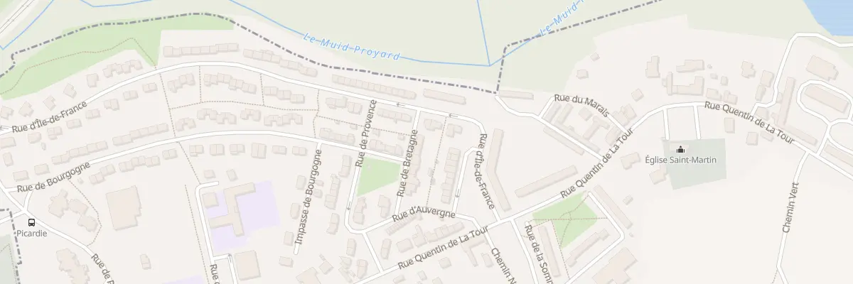 Plan du 86 Rue de Bretagne à Harly