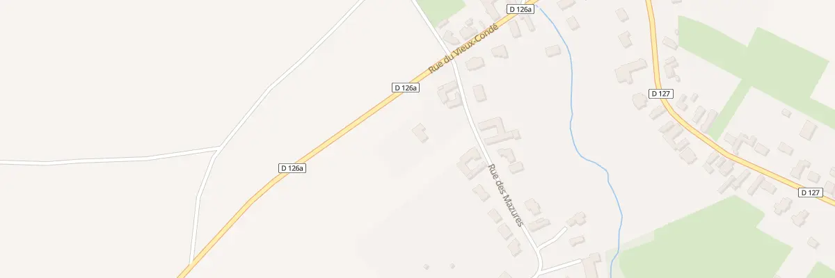 Plan du 1285 Rue des Mazures à Saméon
