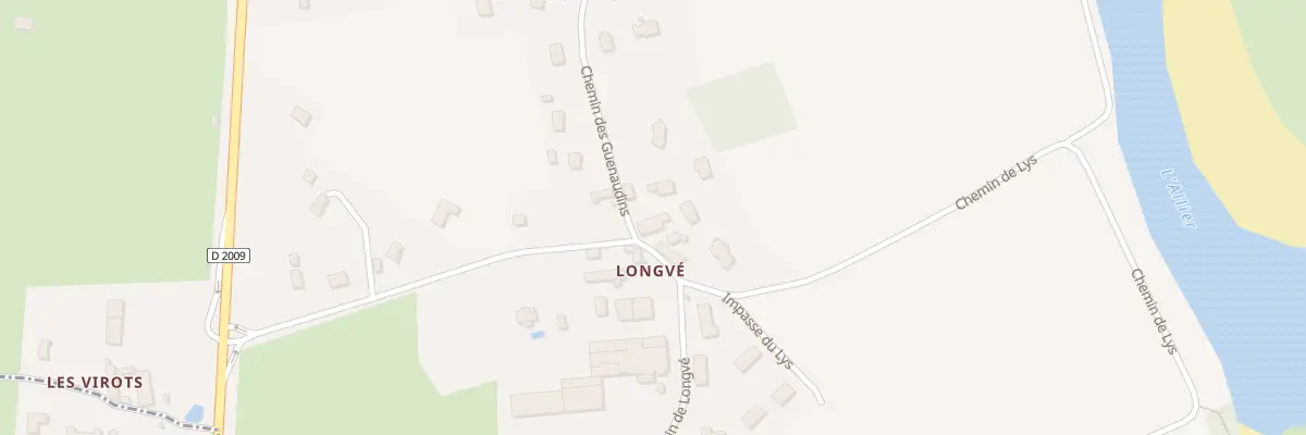 Plan du 11 Che de Longvé à Bressolles