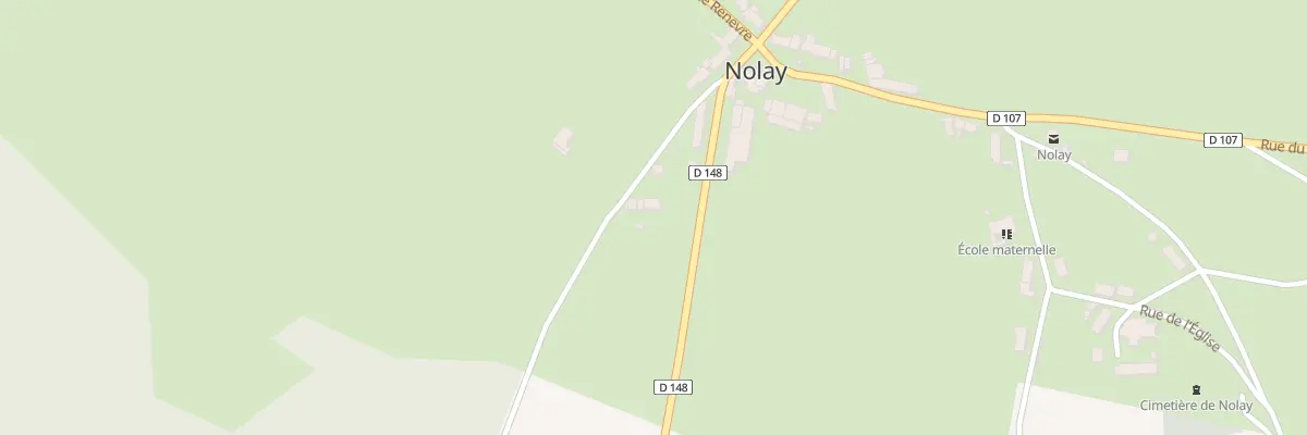 Plan du 3 Che de la Picardie à Nolay