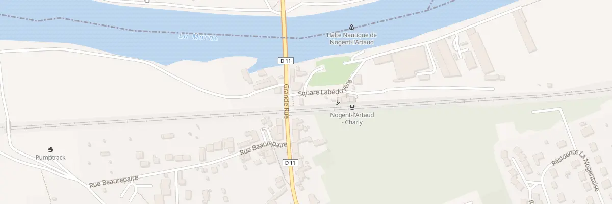 Plan du 2 Sq Labedoyere à Nogent-l’Artaud