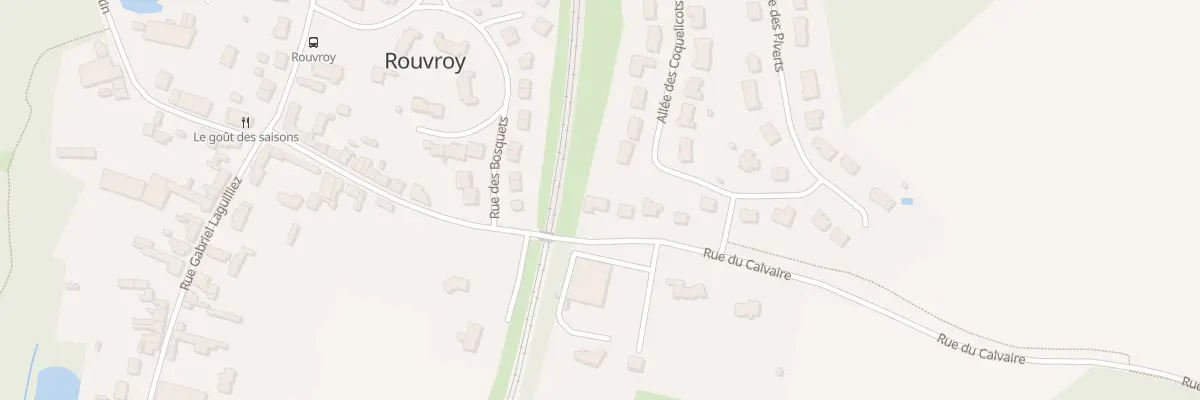 Plan du 29 Rue du Calvaire à Rouvroy