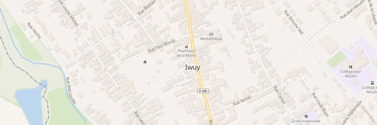 Plan du 37 Rue Foch à Iwuy