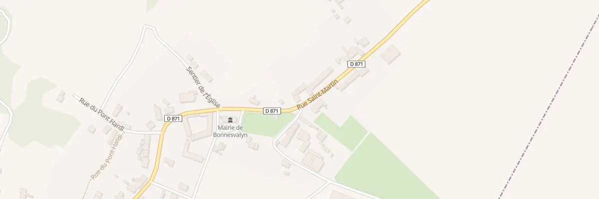 Plan du 53B Rue Saint Martin à Bonnesvalyn
