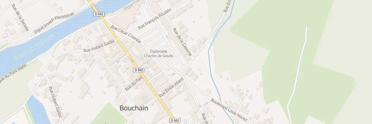 Plan du 10 Pl Esplanade Ch de Gaulle à Bouchain
