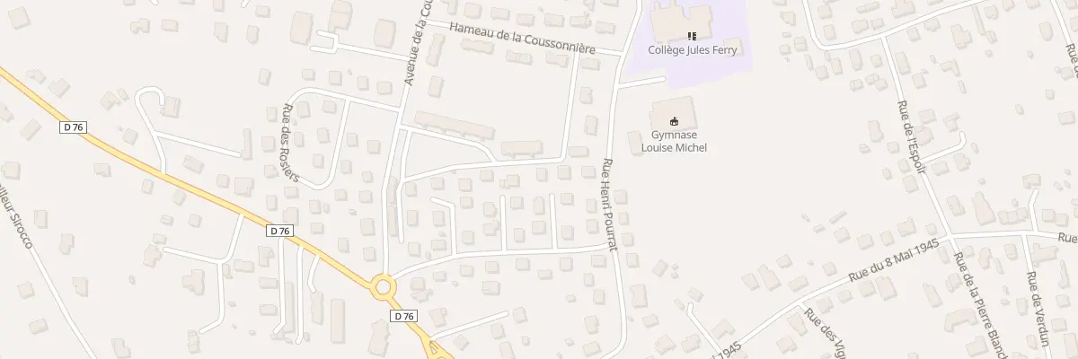 Plan du 35 Rue des Jarousses à Brassac-les-Mines
