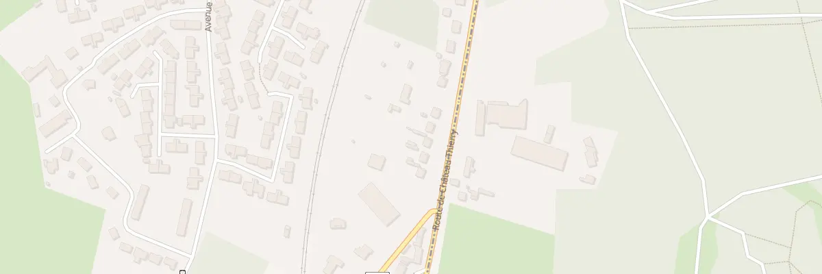 Plan du 450 Rte de Château-thierry à Courmelles
