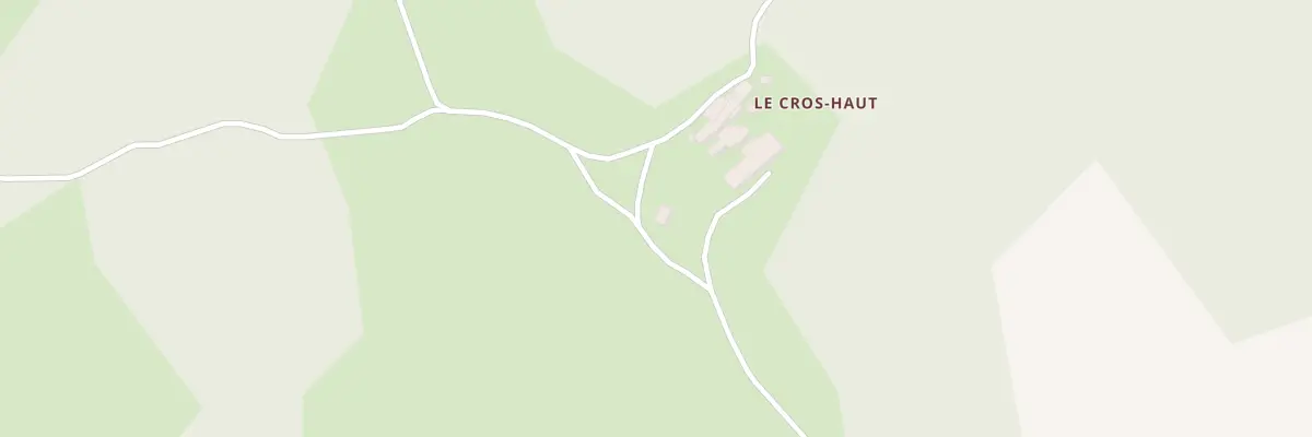 Plan du 13 Le Cros-Haut à Chanac