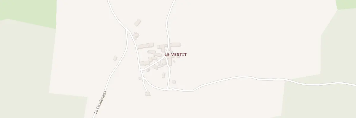Plan du 5115 Le Vestit à Rimeize
