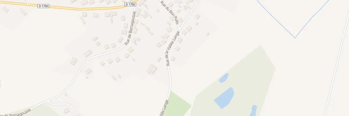 Plan du 5 Rue de la Vallee Lange à Barisis-aux-Bois