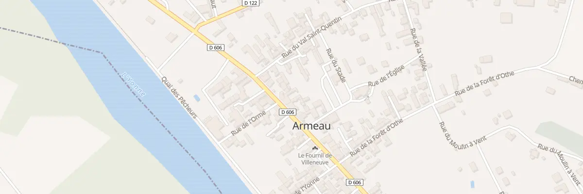 Plan du 12 Rue de l’Ile de France à Armeau