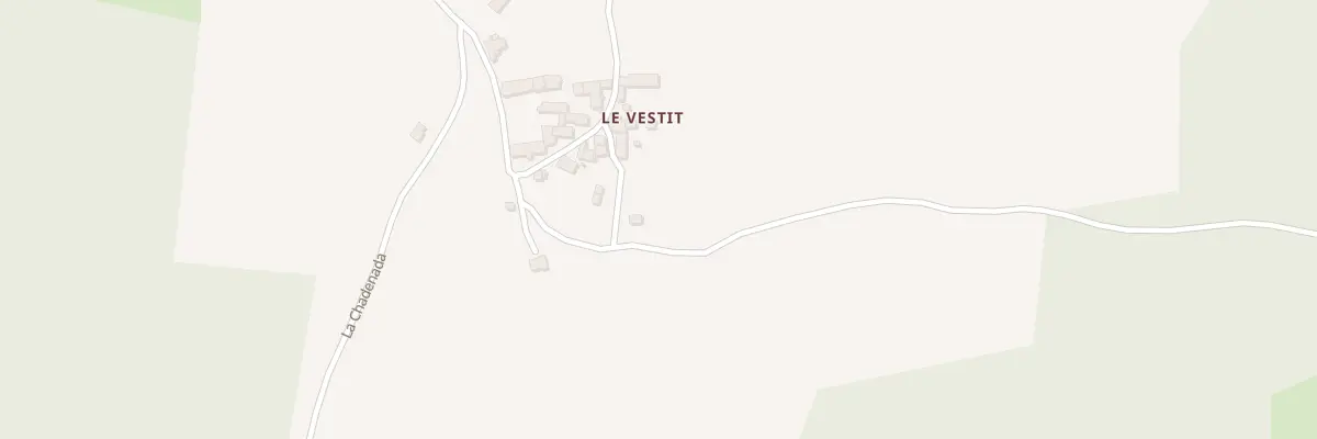Plan du 5699 Le Vestit à Rimeize