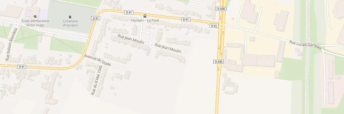 Plan du 31 Rue Jean Moulin à Hordain