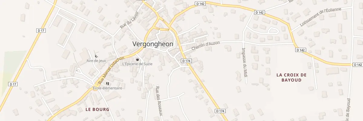 Plan du 5095 Crs des Ors à Vergongheon