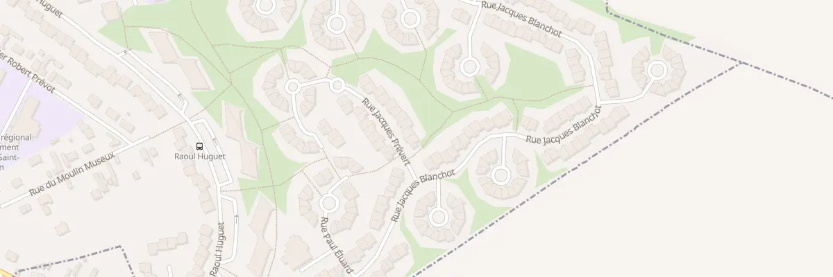 Plan du 2 Rue Jacques Prévert à Saint-Quentin