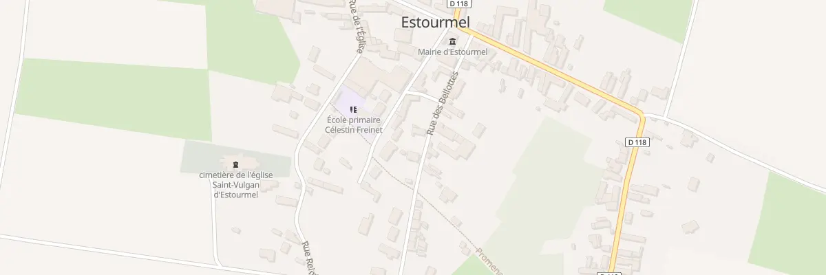 Plan du 4 Rue des Belottes à Estourmel