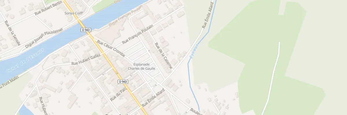 Plan du 153 Rue Emile Allard à Bouchain