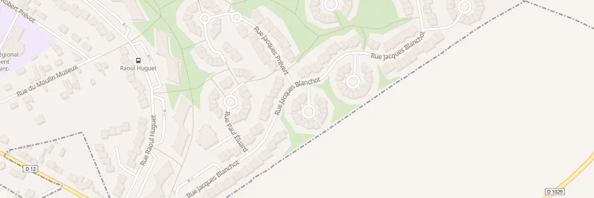 Plan du 261 Rue Jacques Blanchot à Saint-Quentin